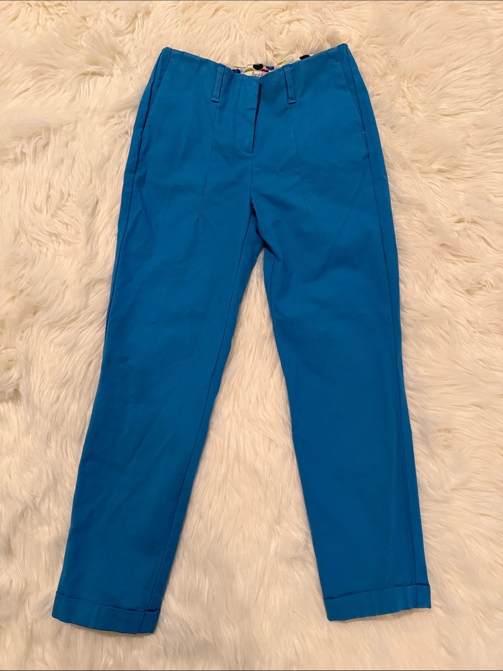Boden Bright Blue Women's Tailored Pants